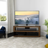 AVF Affinity Burghley 1.25m Walnut Curved TV Stand for TVs up to 65"