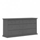 Furniture To Go Paris 8-Drawer Chest in Matt Grey (70176719IGIG)