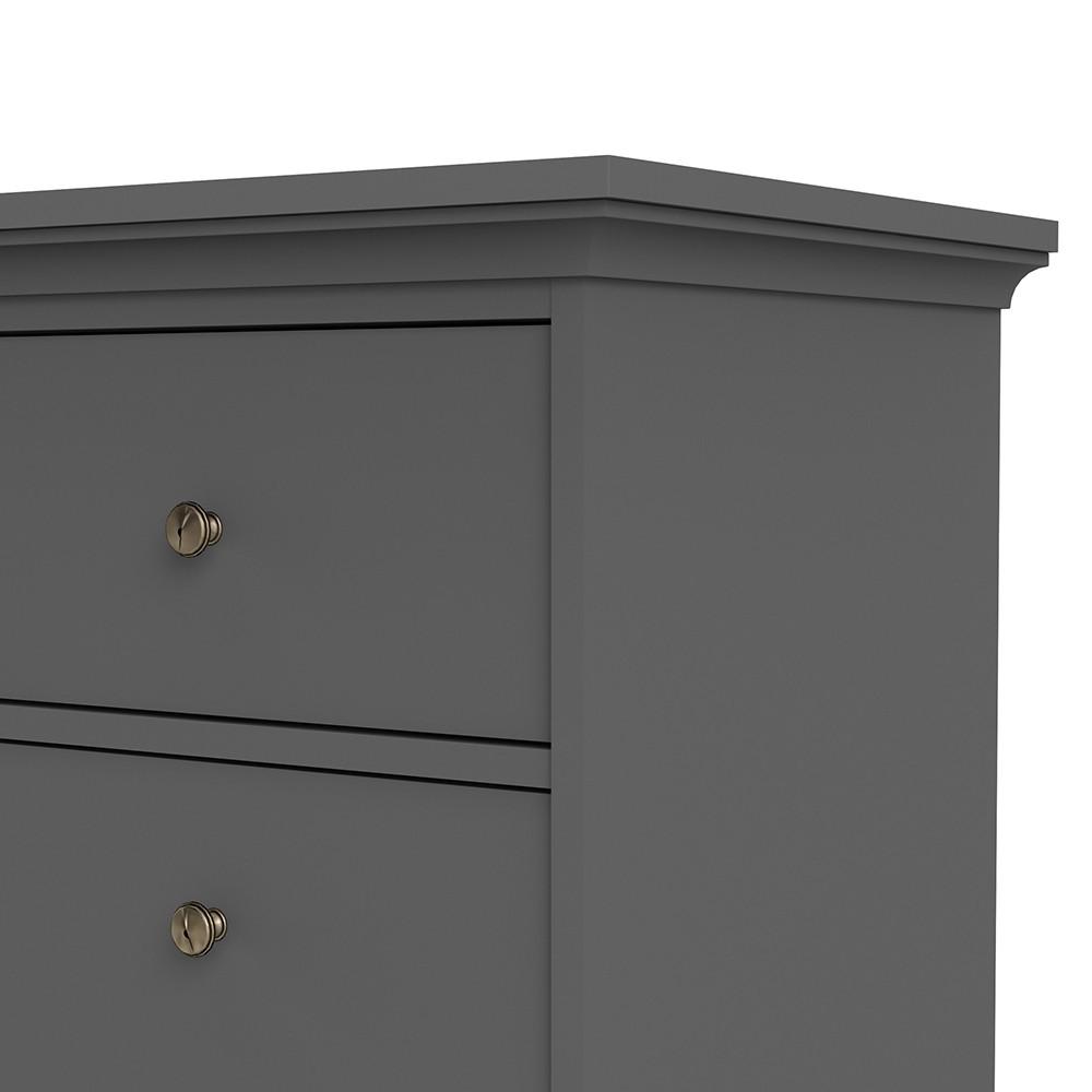 Furniture To Go Paris 8-Drawer Chest in Matt Grey (70176719IGIG)