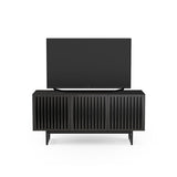 BDI Elements 8777 Tempo Charcoal Stained Ash Media Cabinet