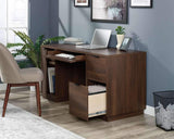 Teknik Elstree Double Pedestal Office Desk in Mahogany (5426918)