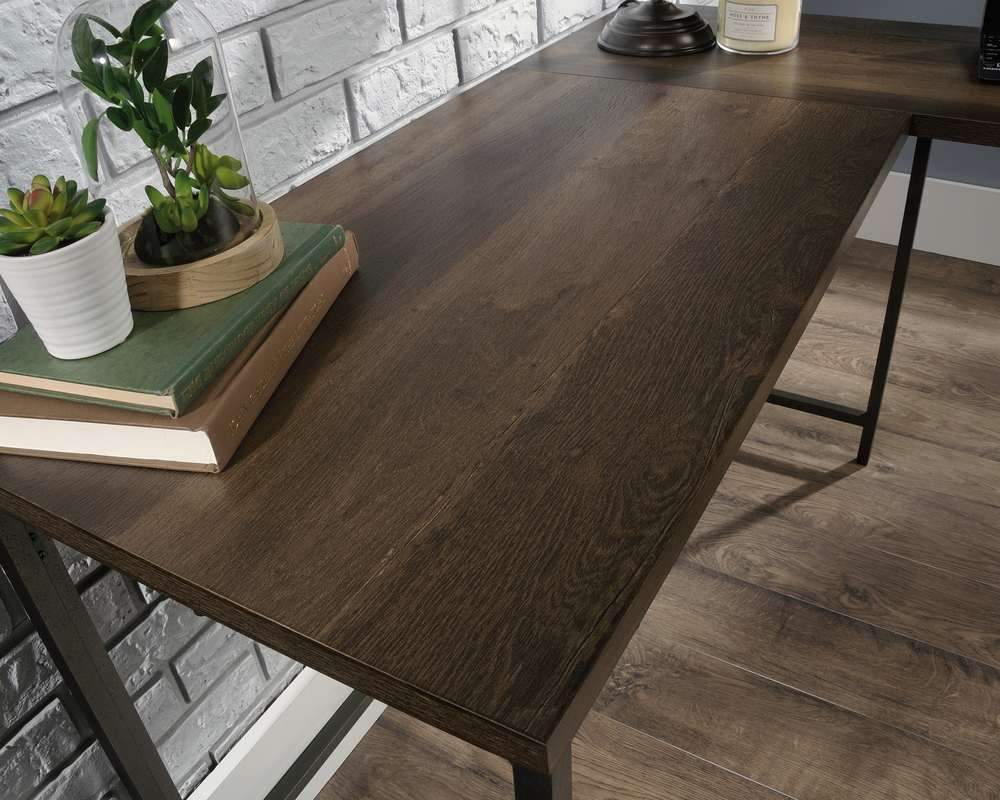 Teknik Industrial Style L-Shaped Desk Smoked Oak (5425077)